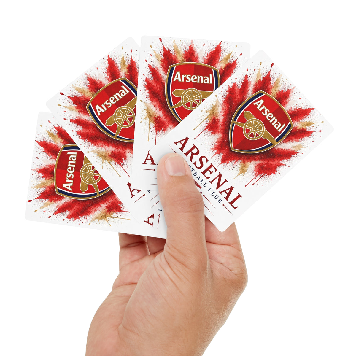 Arsenal playing / Poker Cards