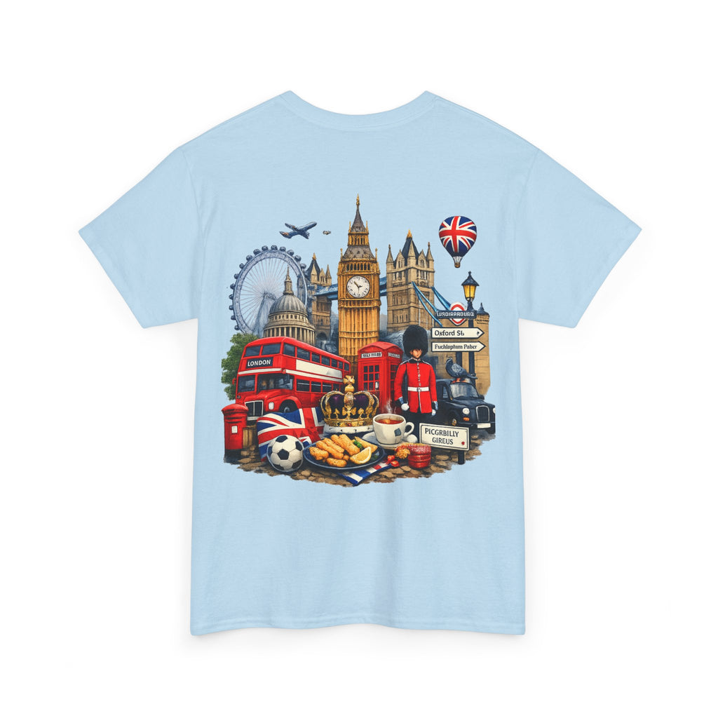 London Landmarks T‑Shirt — British Icons Collage Tee