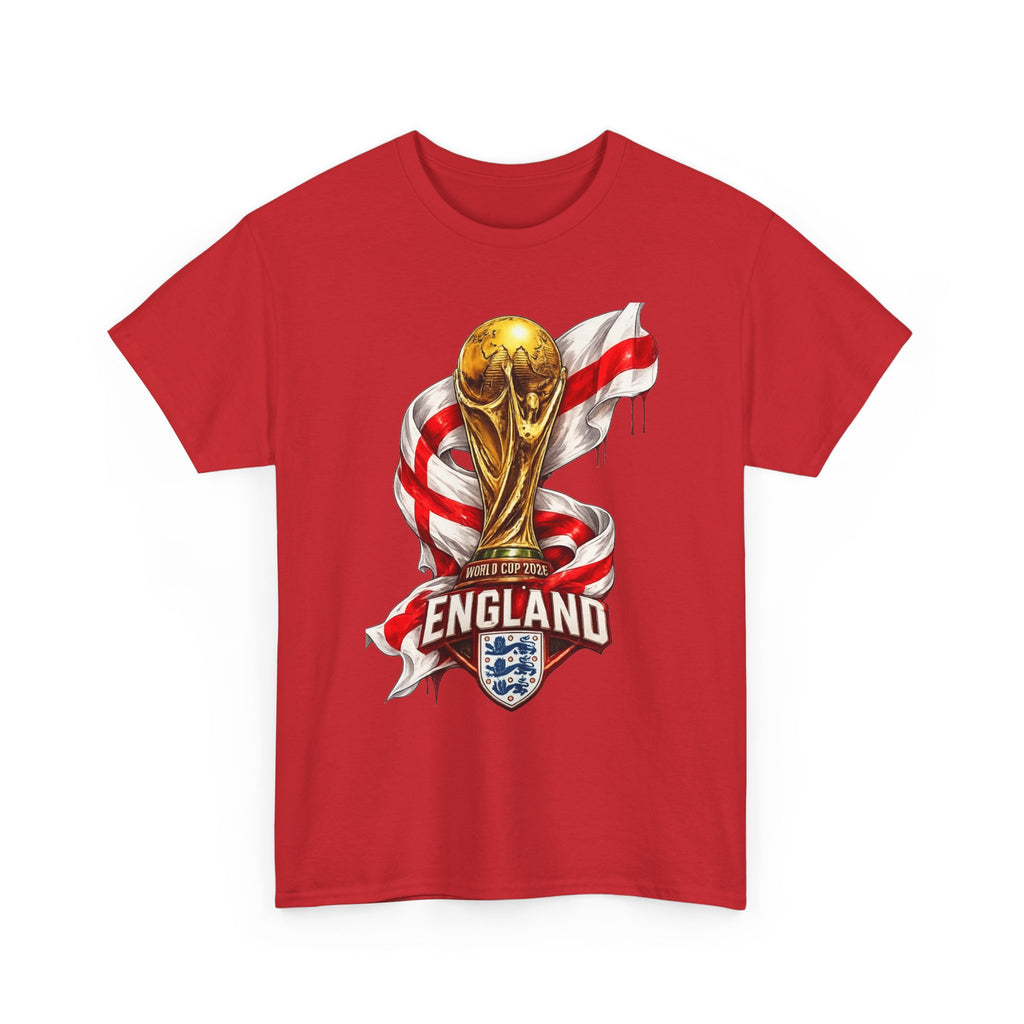 England World Cup Trophy T‑Shirt — St George's Cross Football Fan Tee