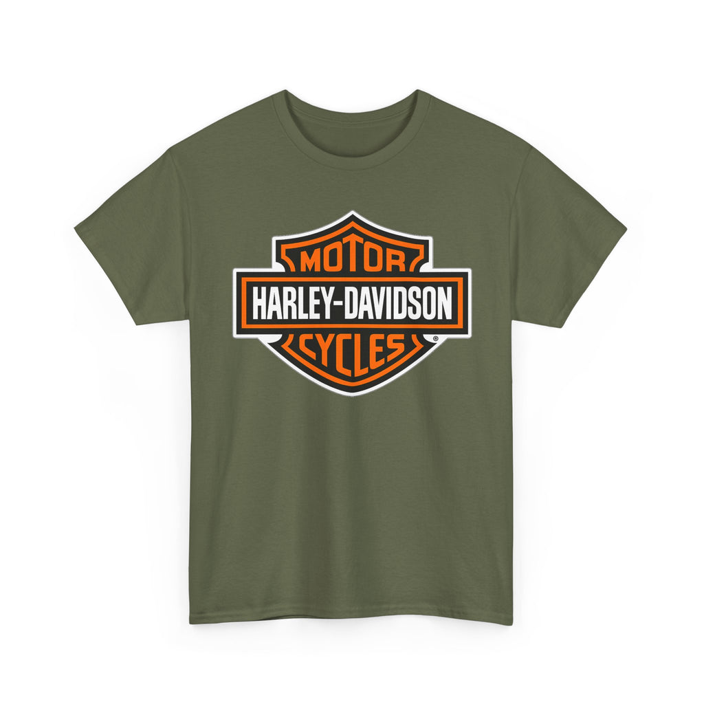 Harley-Davidson American Flag Tee — Vintage Motor Company Back Print
