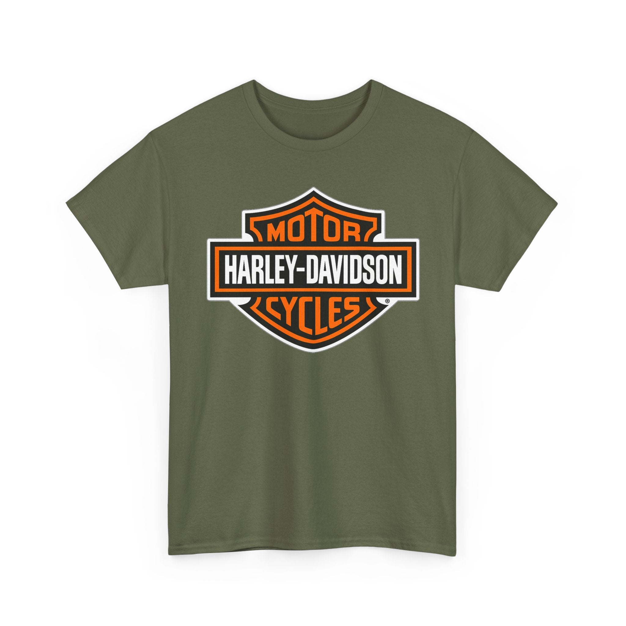 Harley-Davidson American Flag Tee — Vintage Motor Company Back Print