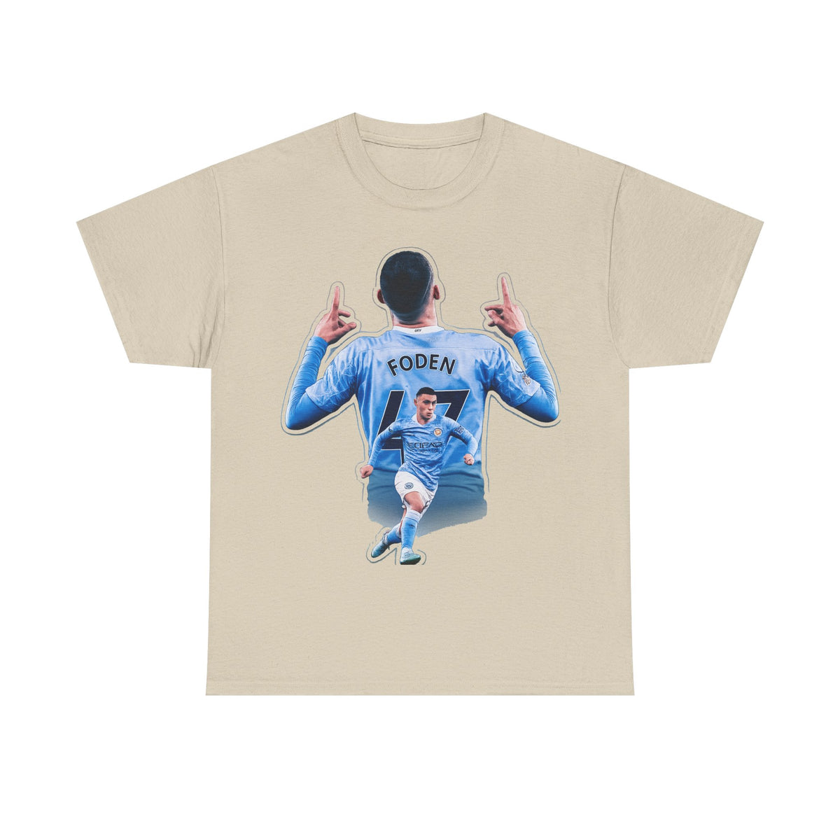 Phil Foden Soccer Fan T‑Shirt – Manchester City Jersey Graphic Tee