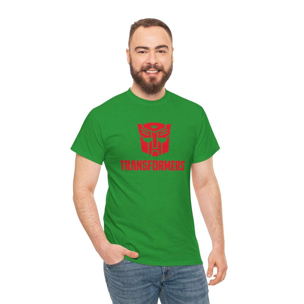 Transformers Logo T-Shirt – Red Autobot Graphic Tee