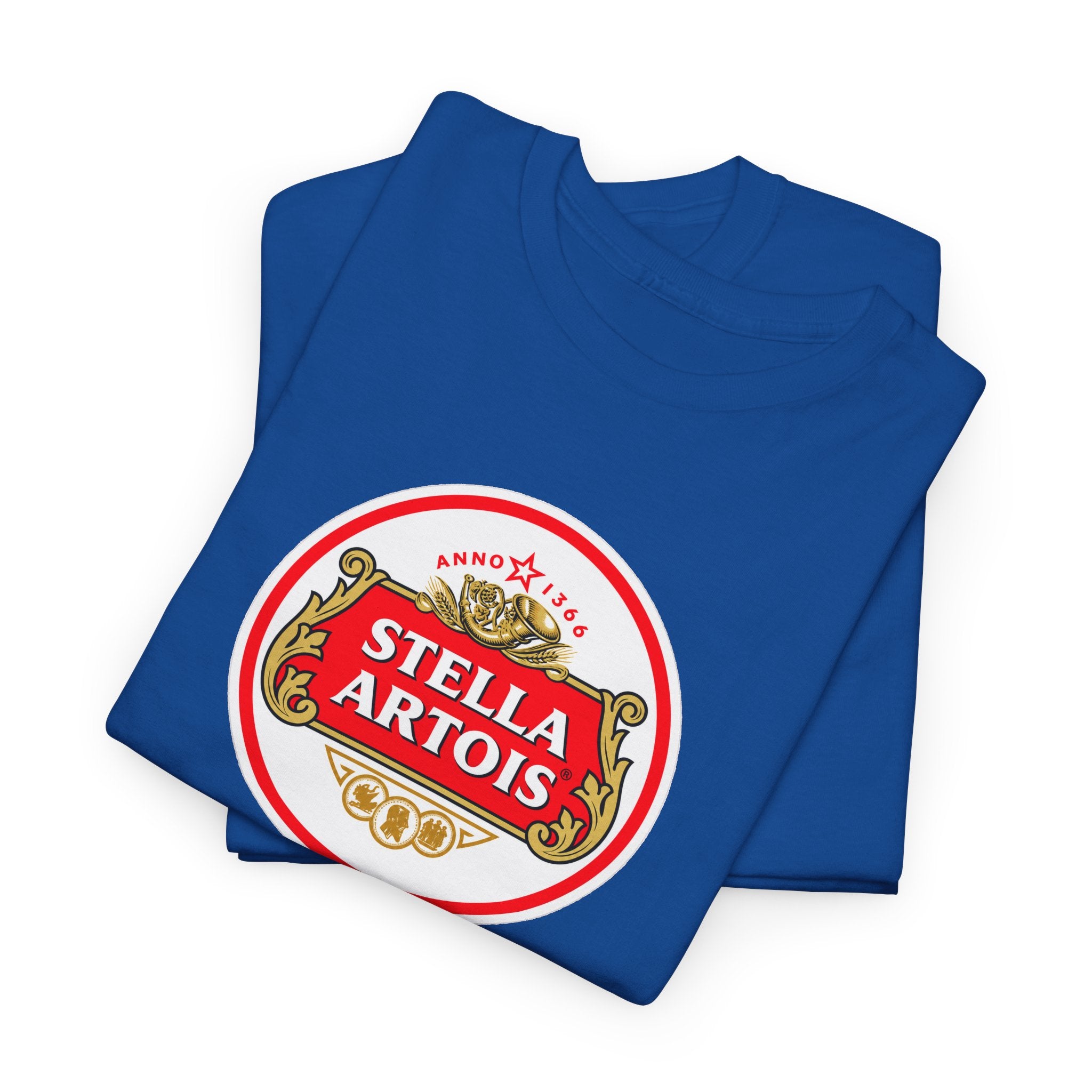 Beer Logo T-Shirt — Stella Artois Inspired Vintage Crest Tee
