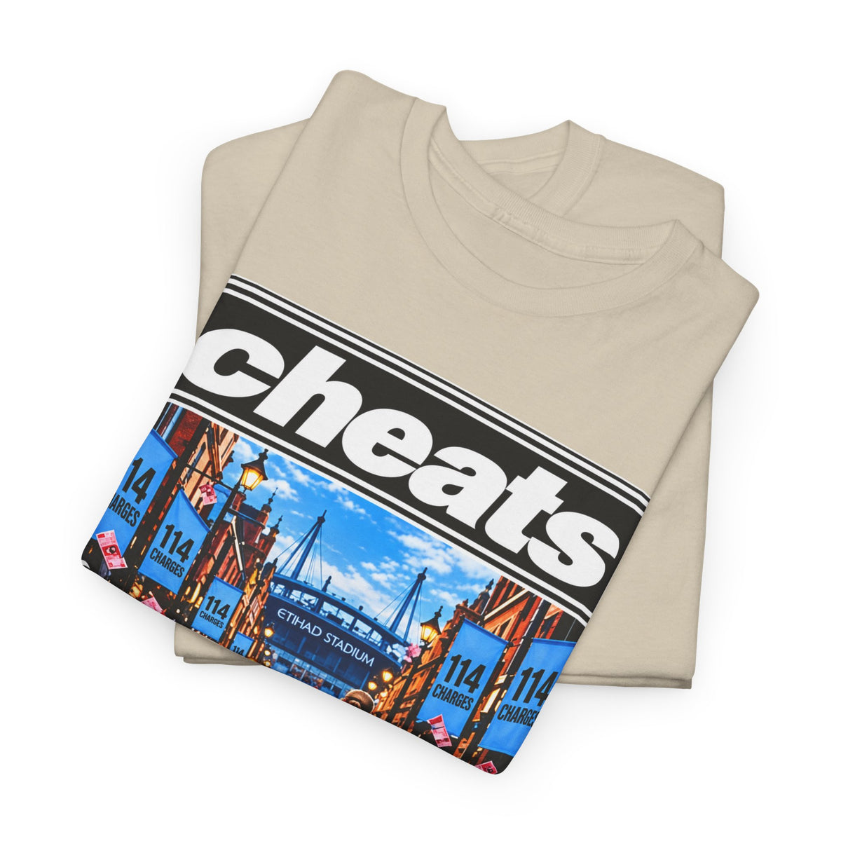 Cheats “What’s the Story? Tainted Glory?” Sports Graphic Cotton T-Shirt