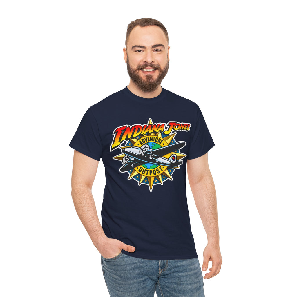 Indiana Jones Adventure Outpost Cotton T-Shirt / Tee