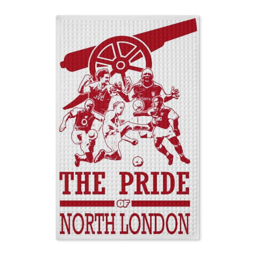 The Pride of North London Arsenal Football Tea Towel