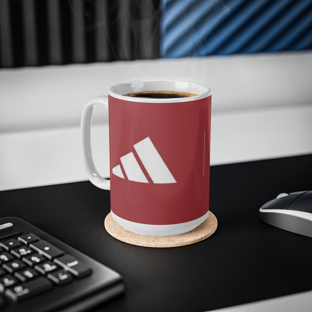Manchester United Inspired Red Crest Ceramic Coffee Mug – 11oz & 15oz