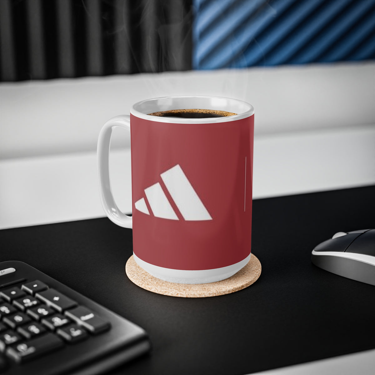 Manchester United Inspired Red Crest Ceramic Coffee Mug – 11oz & 15oz