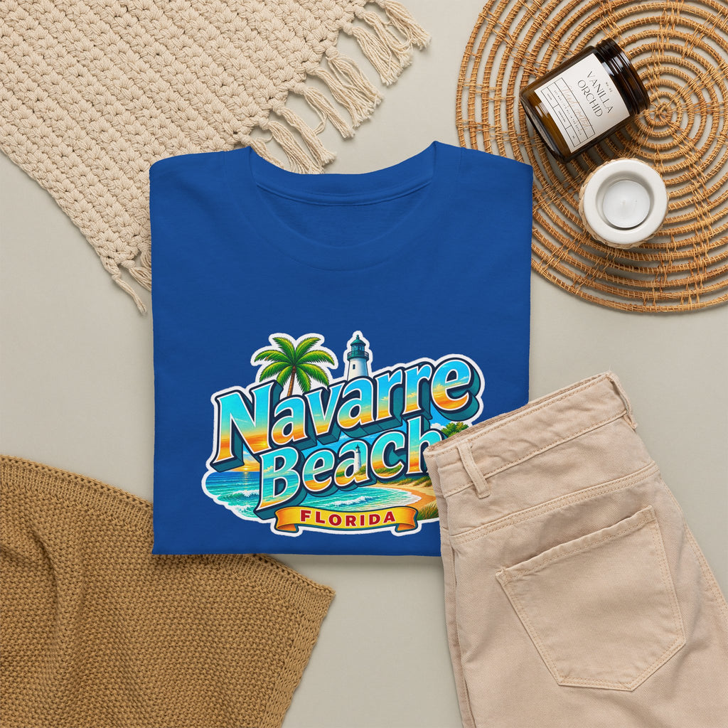 Navarre Beach Florida T-Shirt – Retro Tropical Vacation Tee