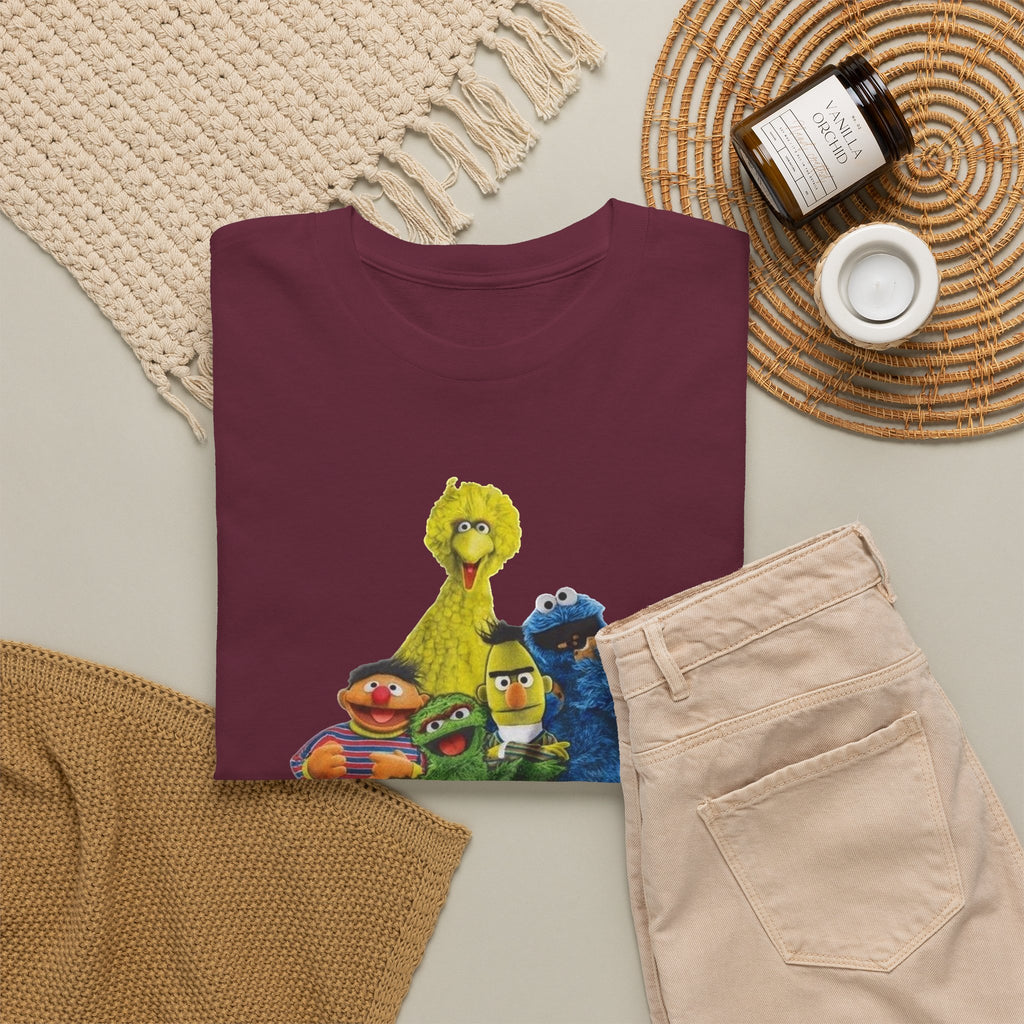 T-Shirt — "Straight Outta the Streets" Sesame Friends Graphic Tee