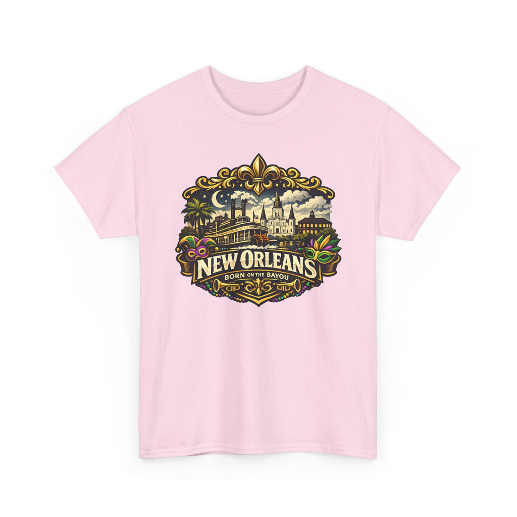 New Orleans Vintage Badge Tee — Crescent City Souvenir T-Shirt
