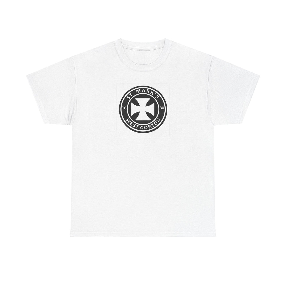 St. Marks West Gorton Cross Logo Tee