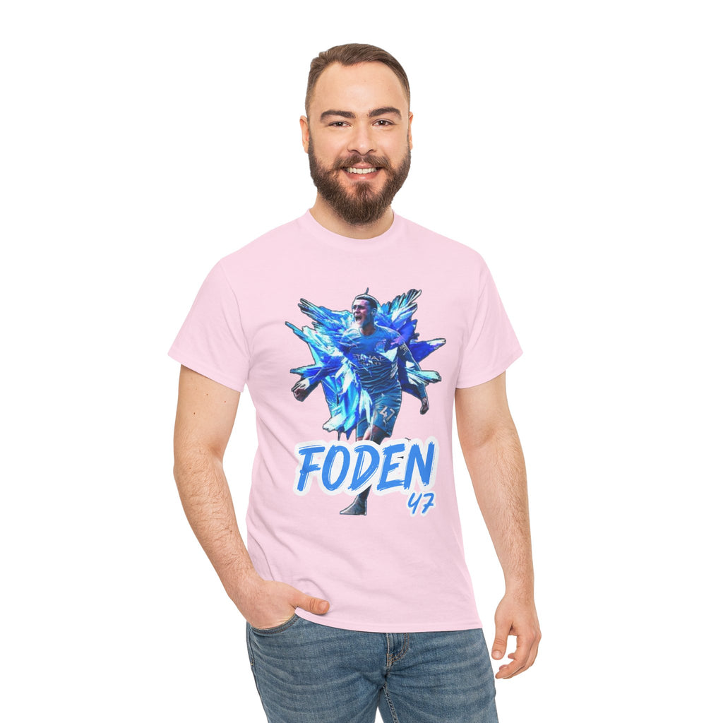 Phil Foden Manchester City T-Shirt - Foden 47 Football Jersey Shirt