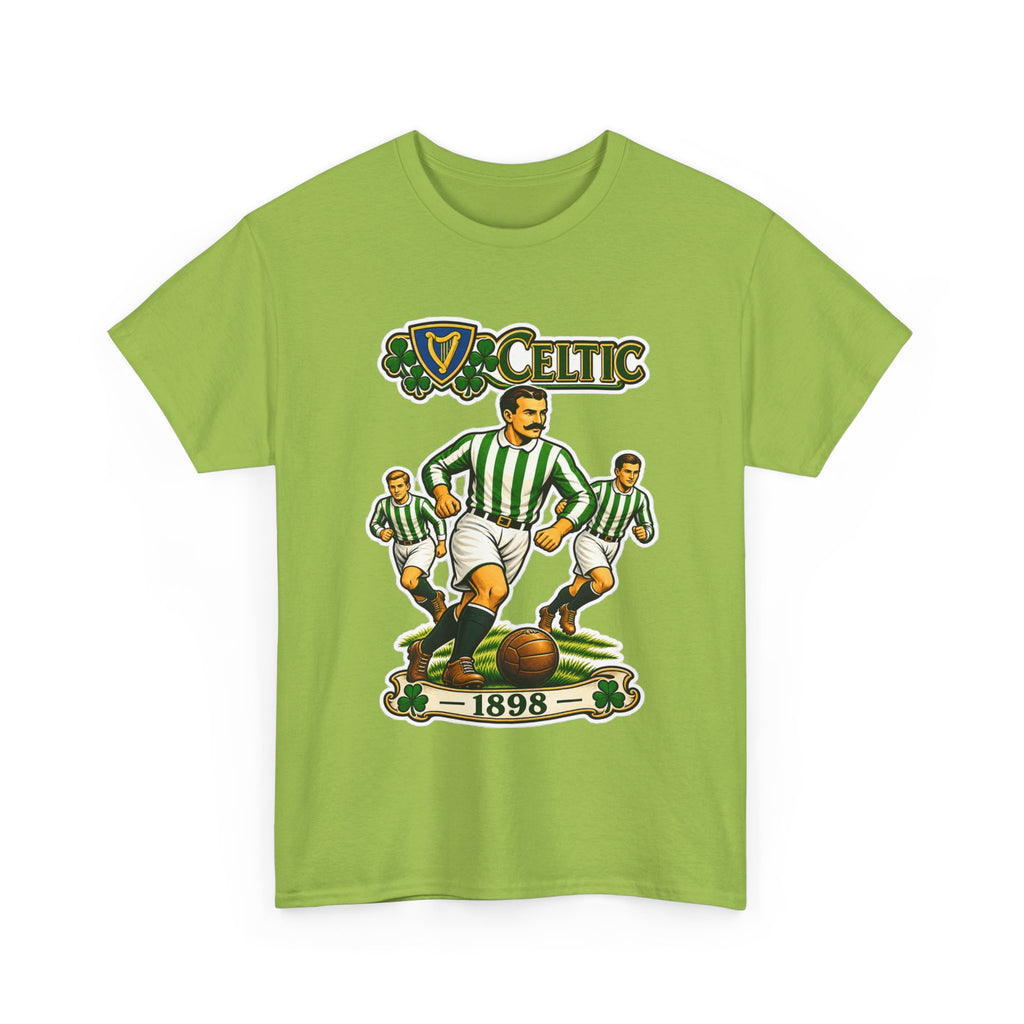 Celtic Football Retro Players Tee — 1898 Vintage Soccer Shirt
