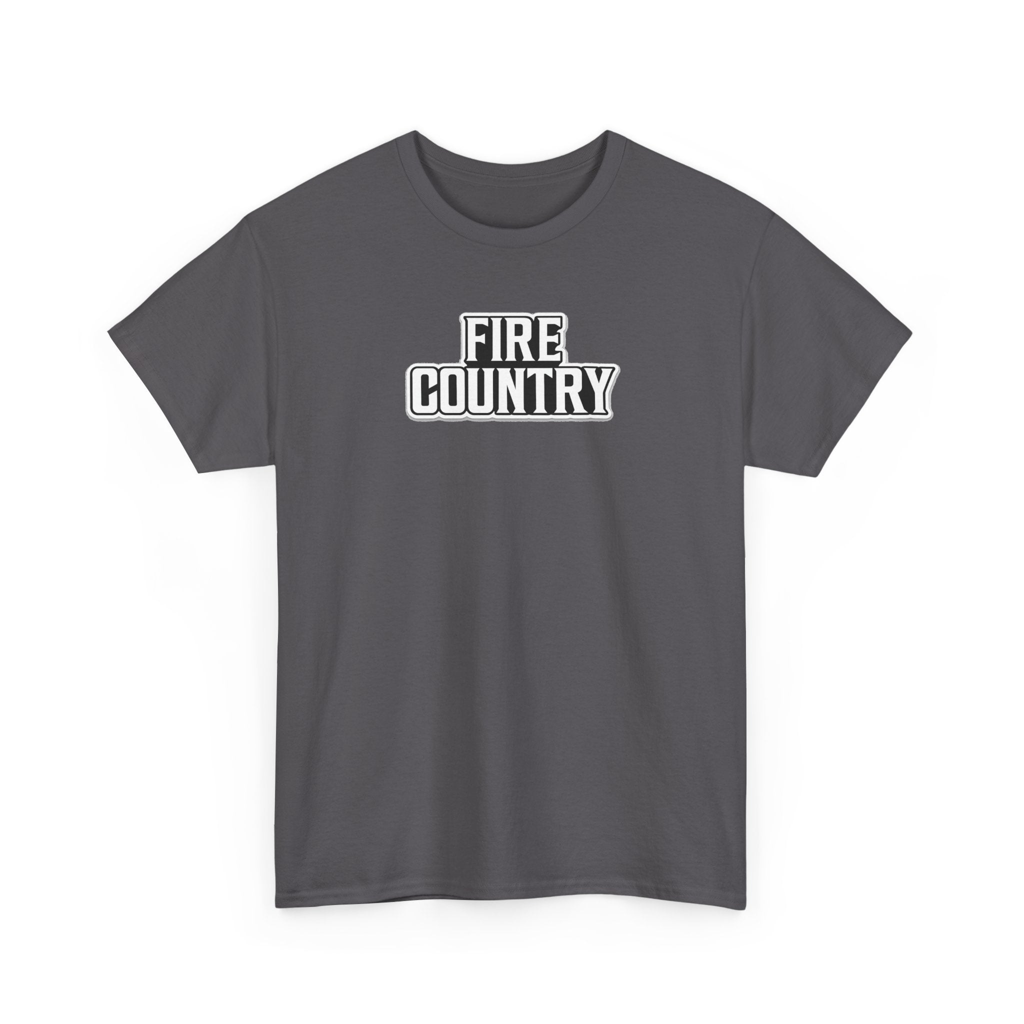 Fire Country Cotton T-Shirt — Bold Graphic Tee