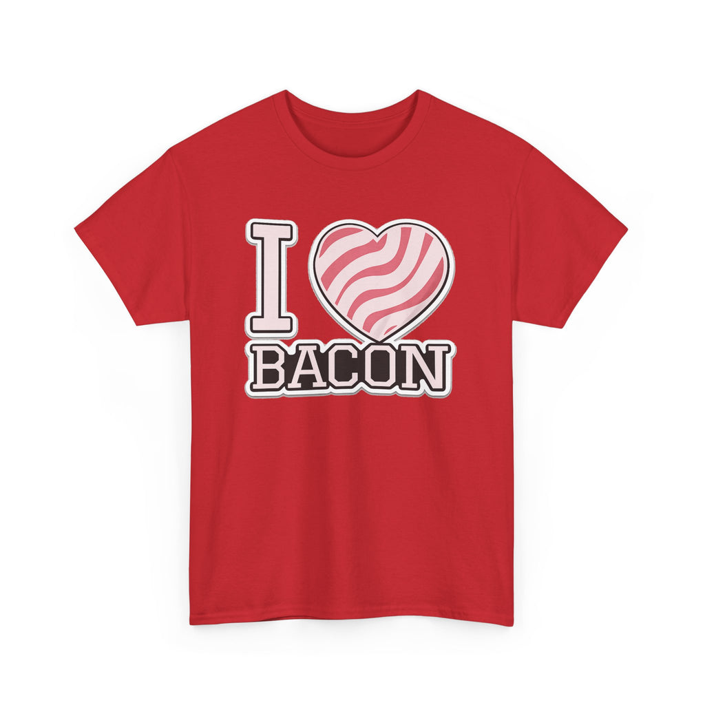 I Heart Bacon T-Shirt — Funny Novelty Bacon Lover Tee