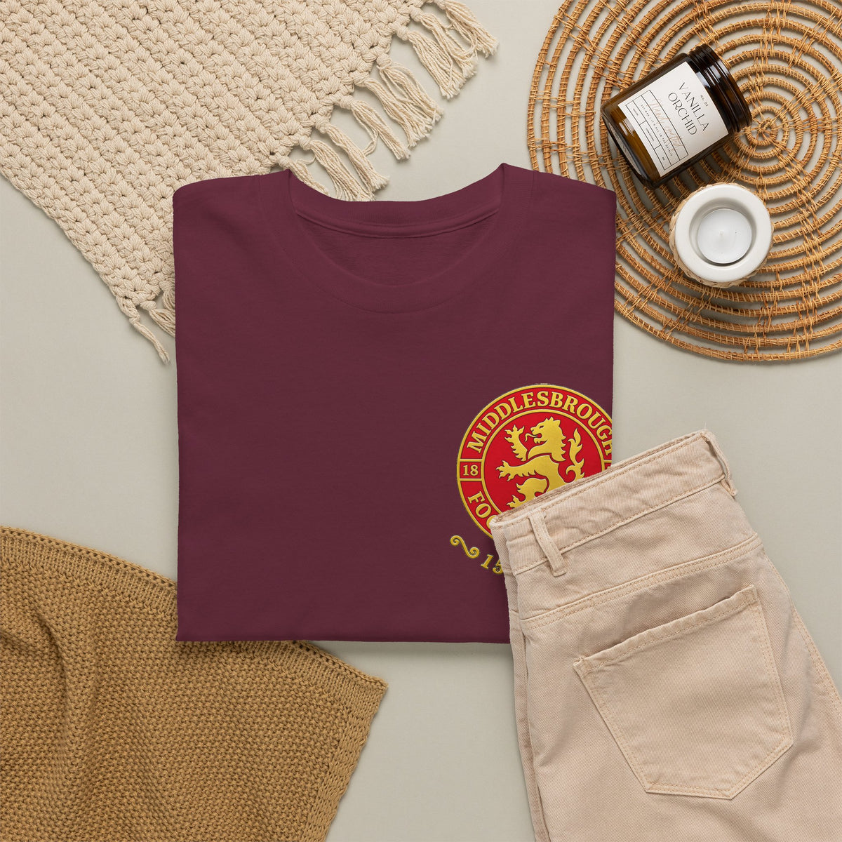 Middlesbrough 150th Crest Cotton T-Shirt