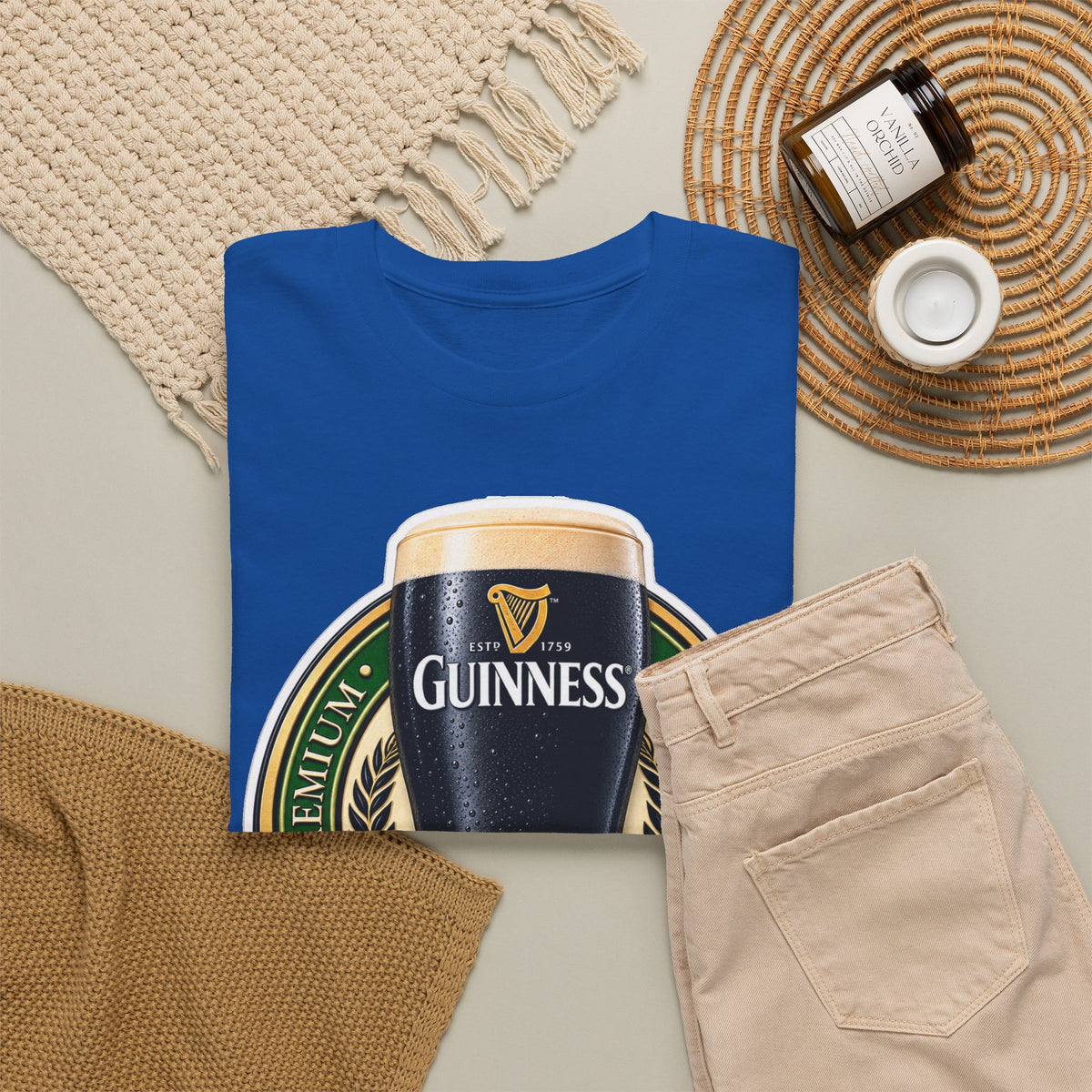 Guinness Dublin Ireland Graphic Cotton T-Shirt