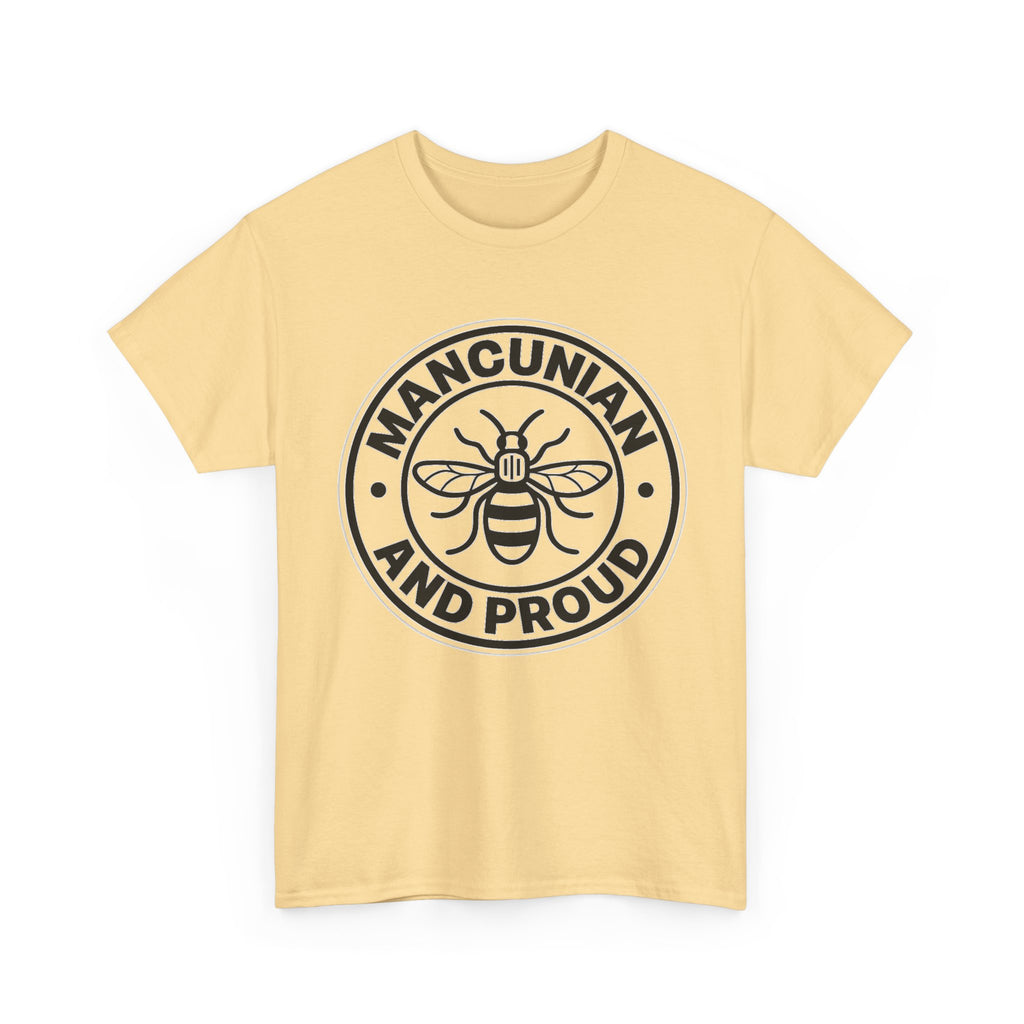 Manchester Bee 'Mancunian and Proud' Cotton T-Shirt