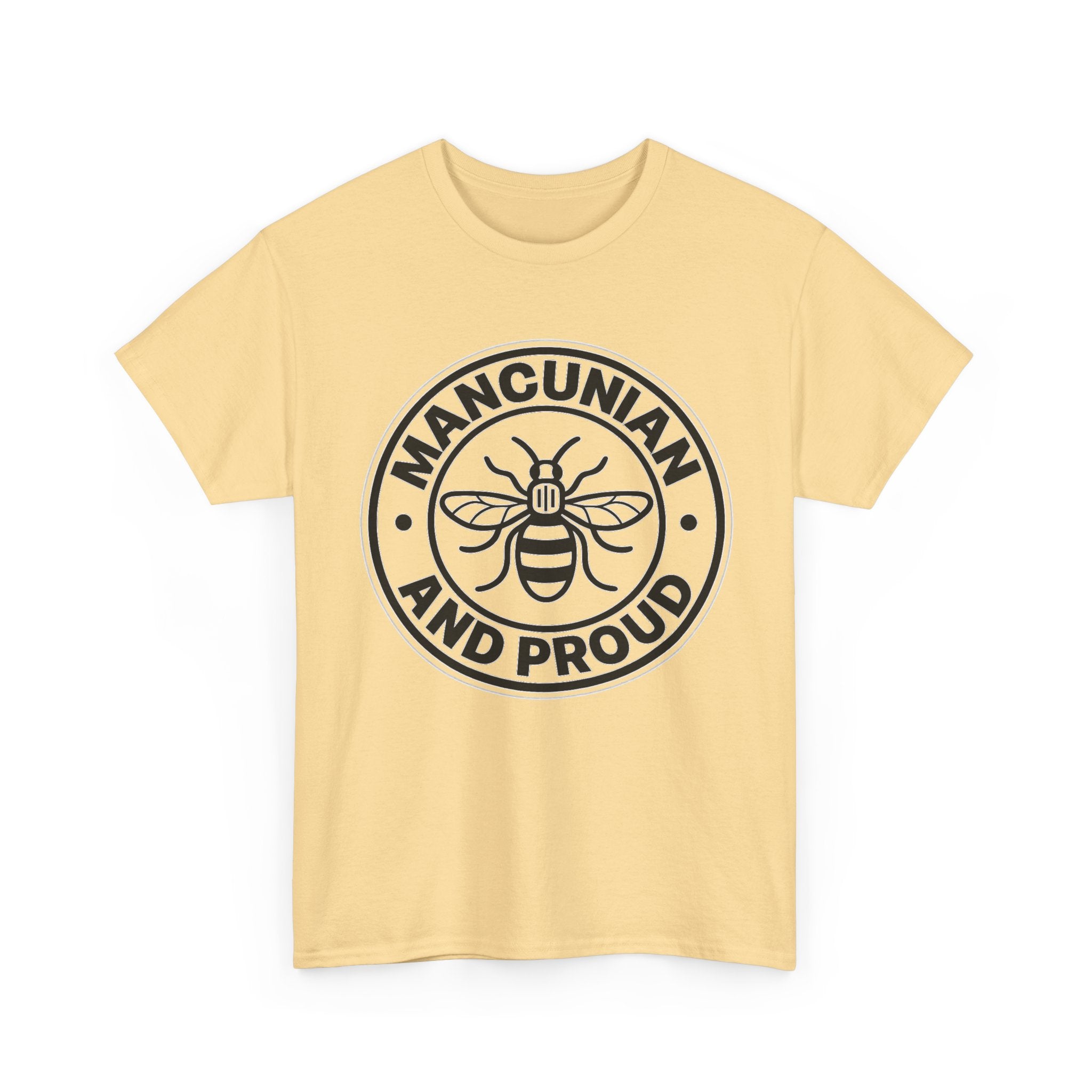 Manchester Bee 'Mancunian and Proud' Cotton T-Shirt