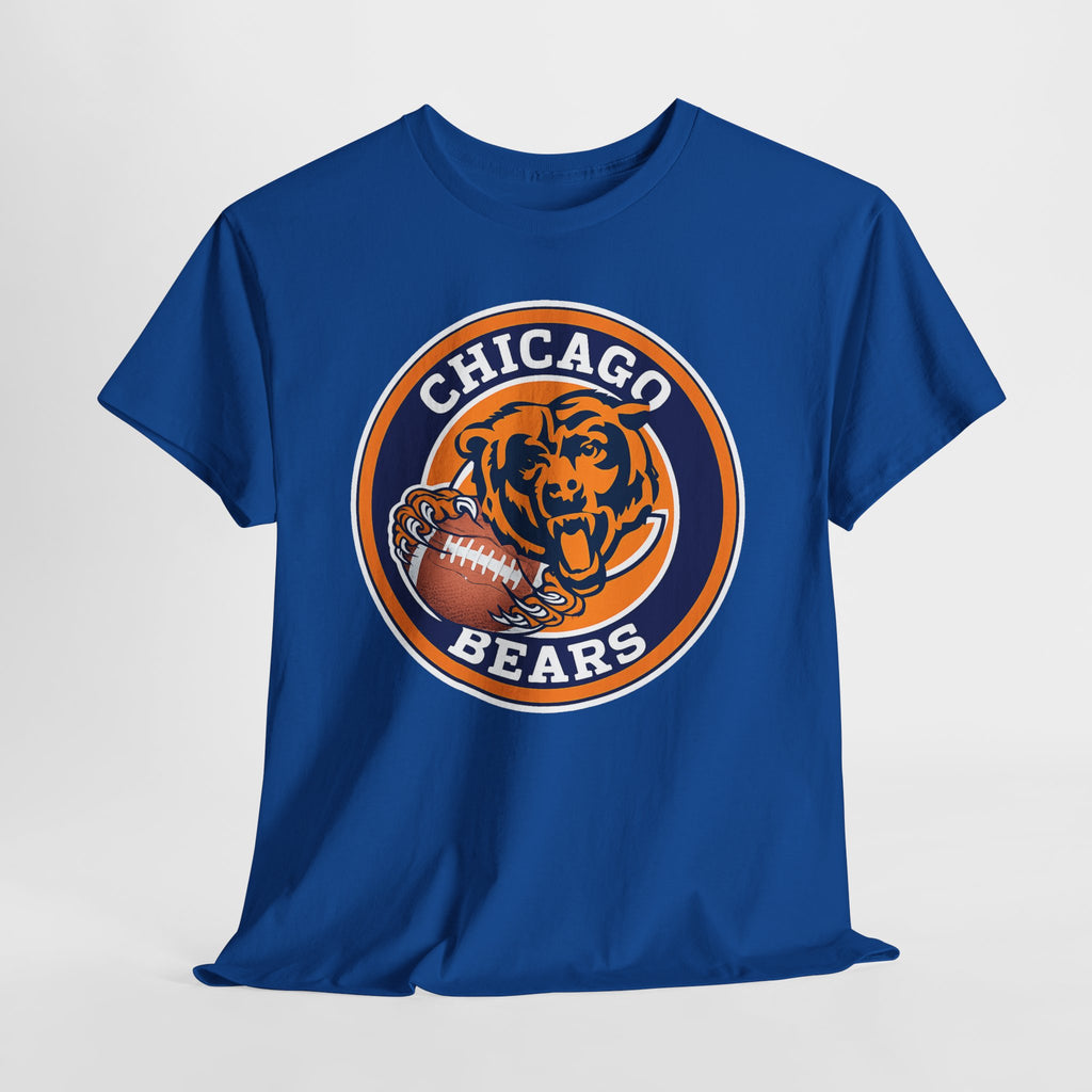 Chicago Bears Vintage Football Tee - Cotton T-Shirt