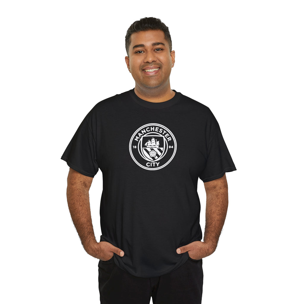 Manchester City Vintage Football Tee — Aguero & Balotelli Fan Shirt