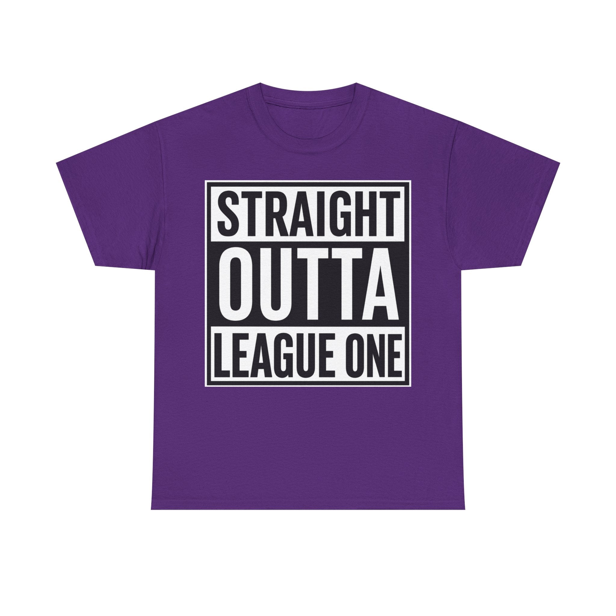 Straight Outta League One T‑Shirt — Football Fan Tee