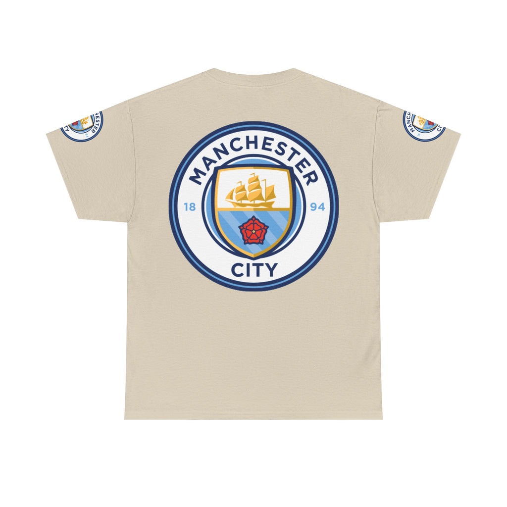 Manchester City Crest T-Shirt — Football Club Logo Tee