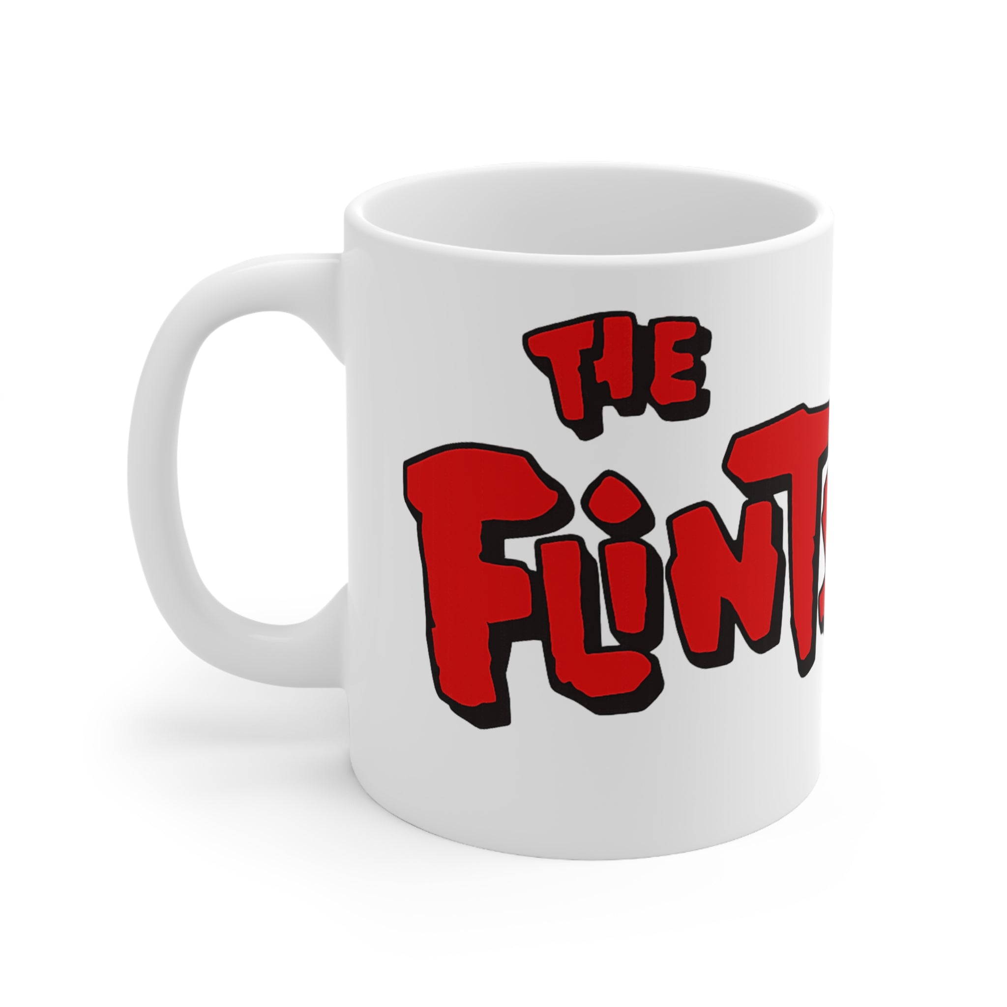 The Flintstones Red Logo Ceramic Coffee Mug — 11oz & 15oz