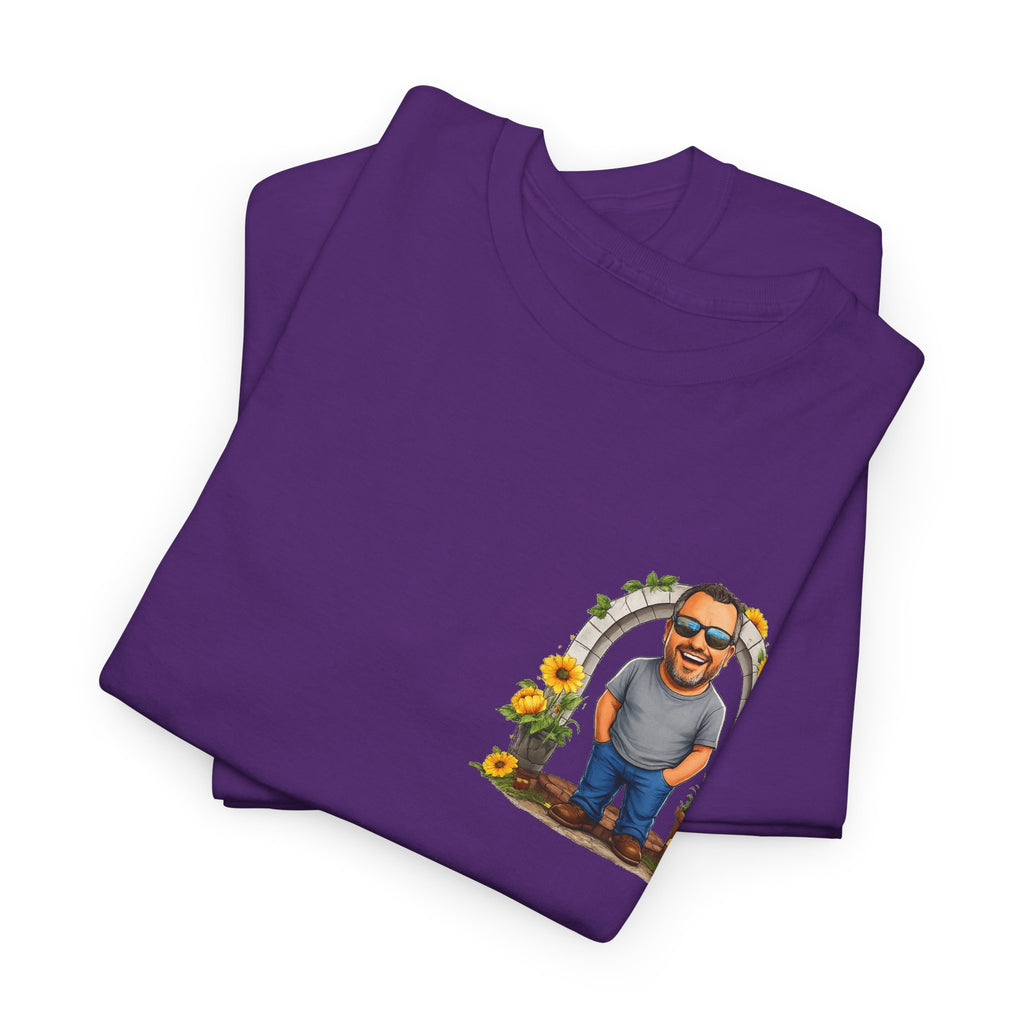 Funny Senior Tee — “At My Age Getting Lucky Means Walking Into a Room and Remembering Why I’m There”
