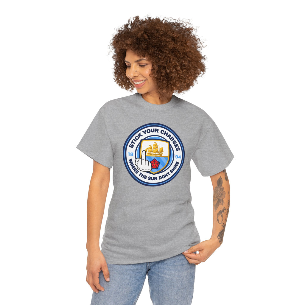 Manchester City "Stick Your Charger Where the Sun Don't Shine" Cotton t-shirt