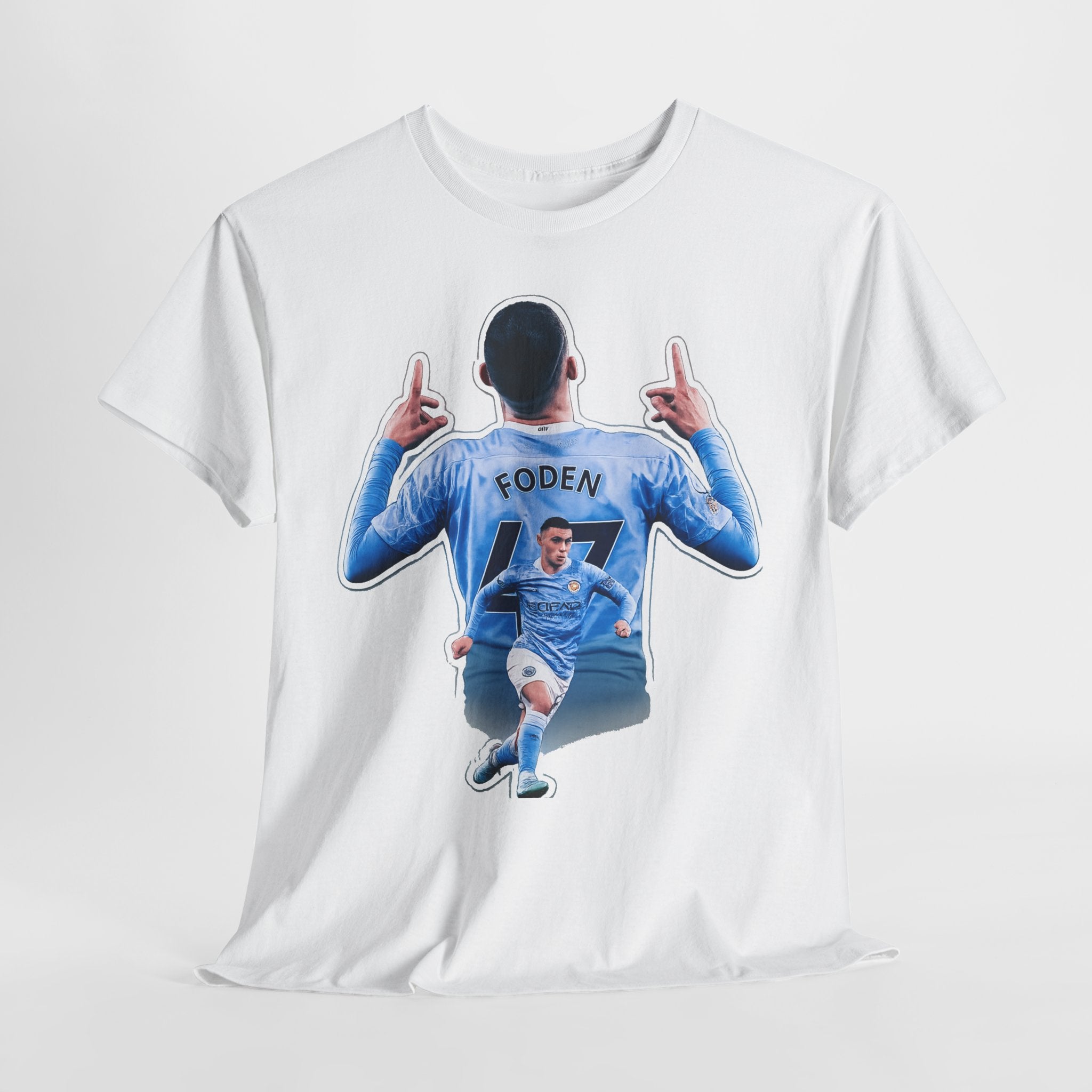 Phil Foden Soccer Fan T‑Shirt – Manchester City Jersey Graphic Tee