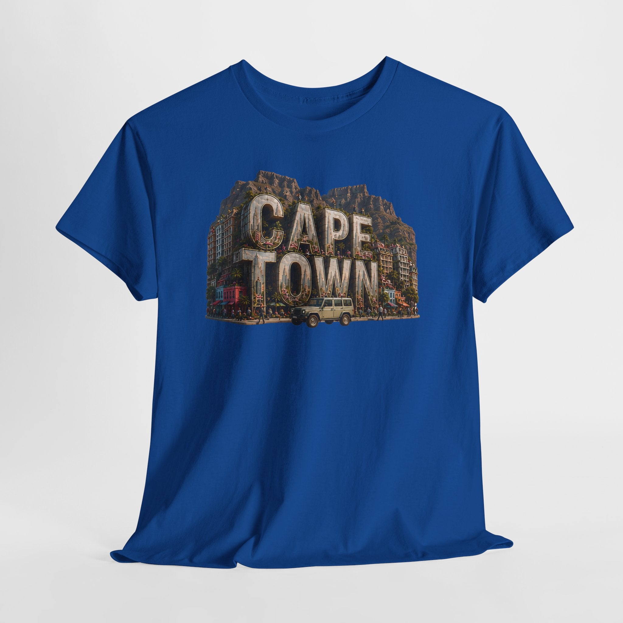Cape Town Vintage Photo Tee — South Africa Travel Souvenir T-Shirt