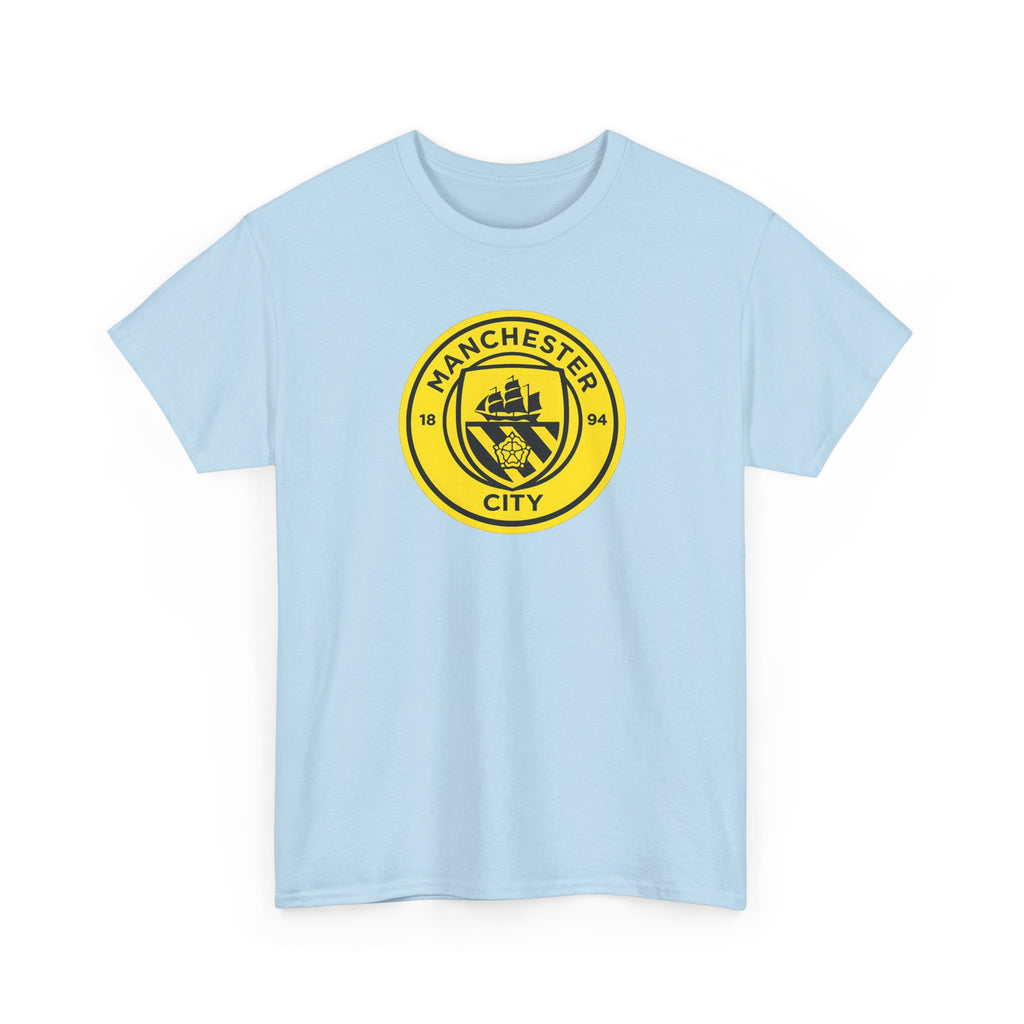 Manchester City Yellow Crest T-Shirt