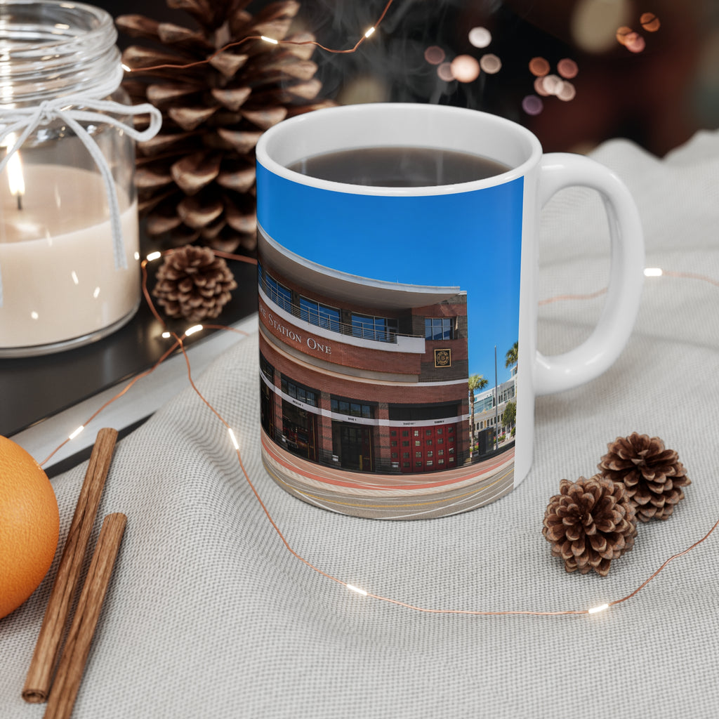 City of Orlando Fire Station One Ceramic Coffee Mug — 11oz & 15oz Souvenir