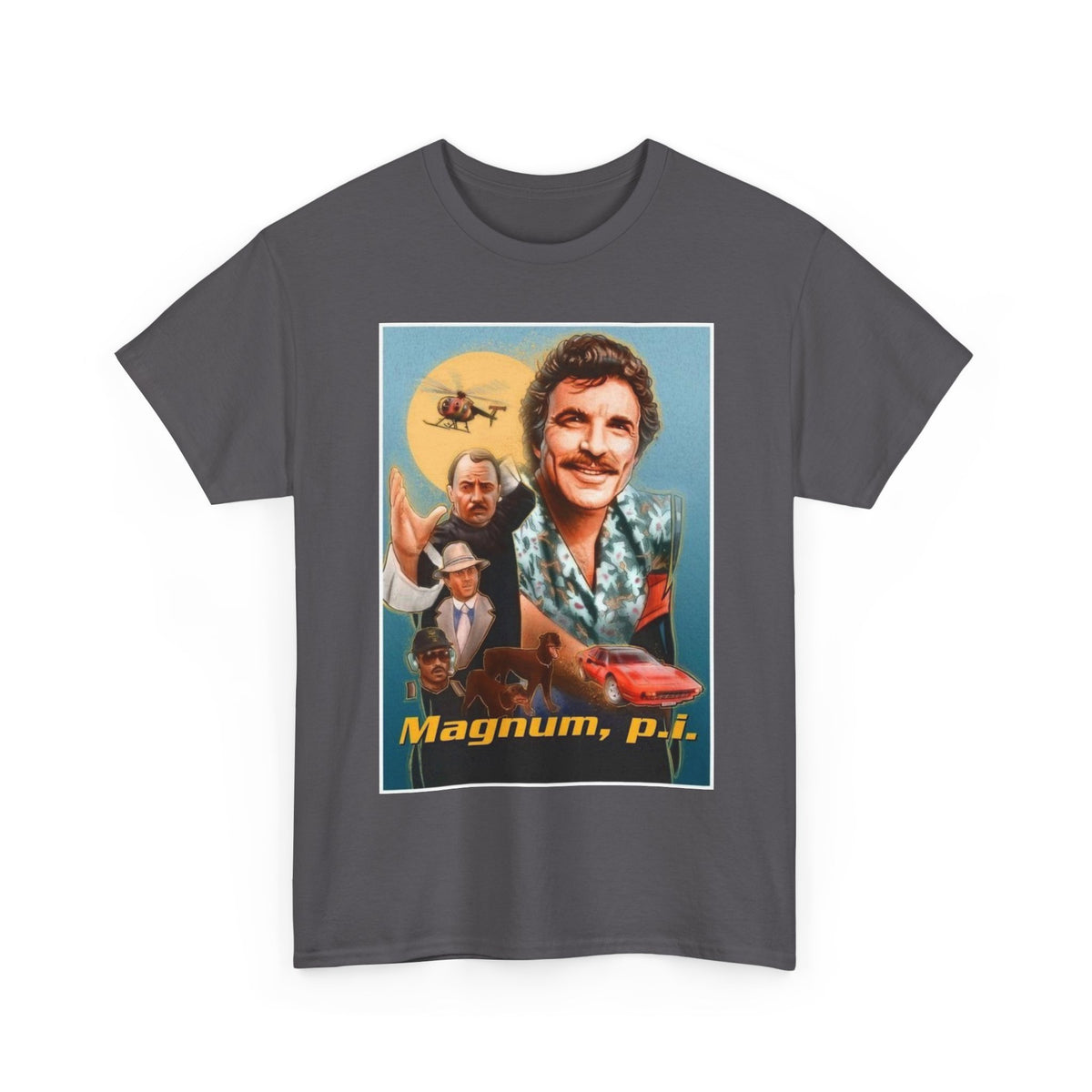 Magnum, P.I. Retro TV Show Inspired Cotton T-Shirt