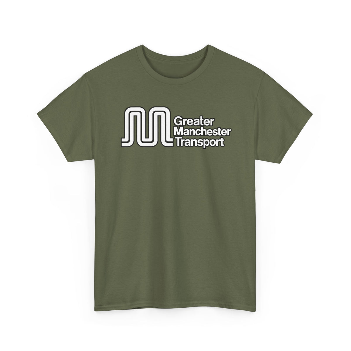Greater Manchester Transport Tee – Vintage Bus Graphic T-Shirt