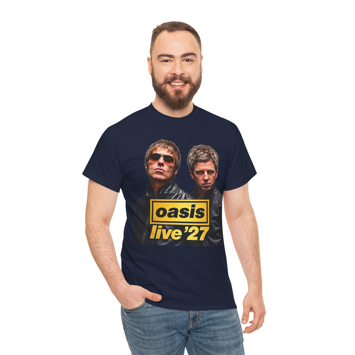 Oasis Live '27 Concert Inspired Cotton T-Shirt
