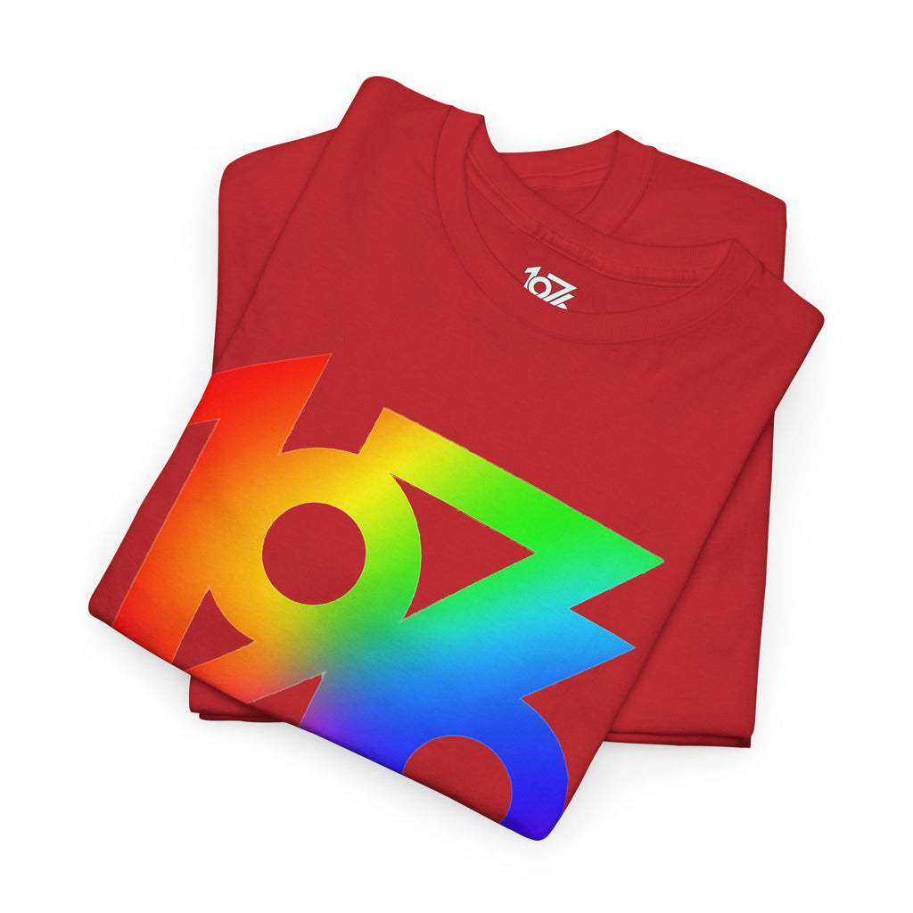 1976 Collection Rainbow Retro Tee / Cotton T-Shirt
