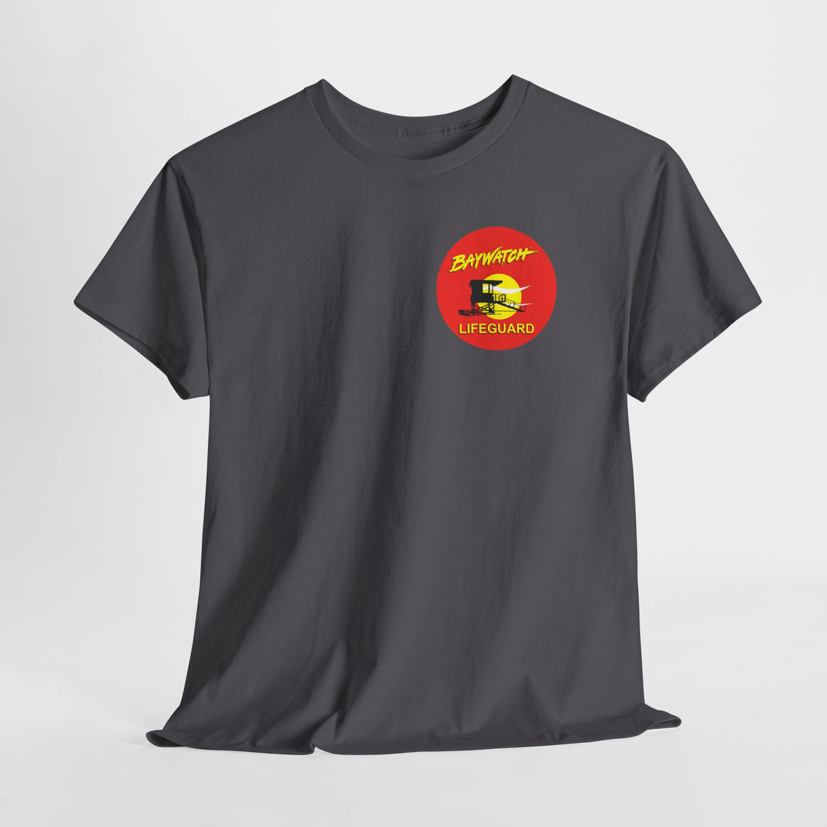 Baywatch Lifeguard Graphic Cotton T-Shirt