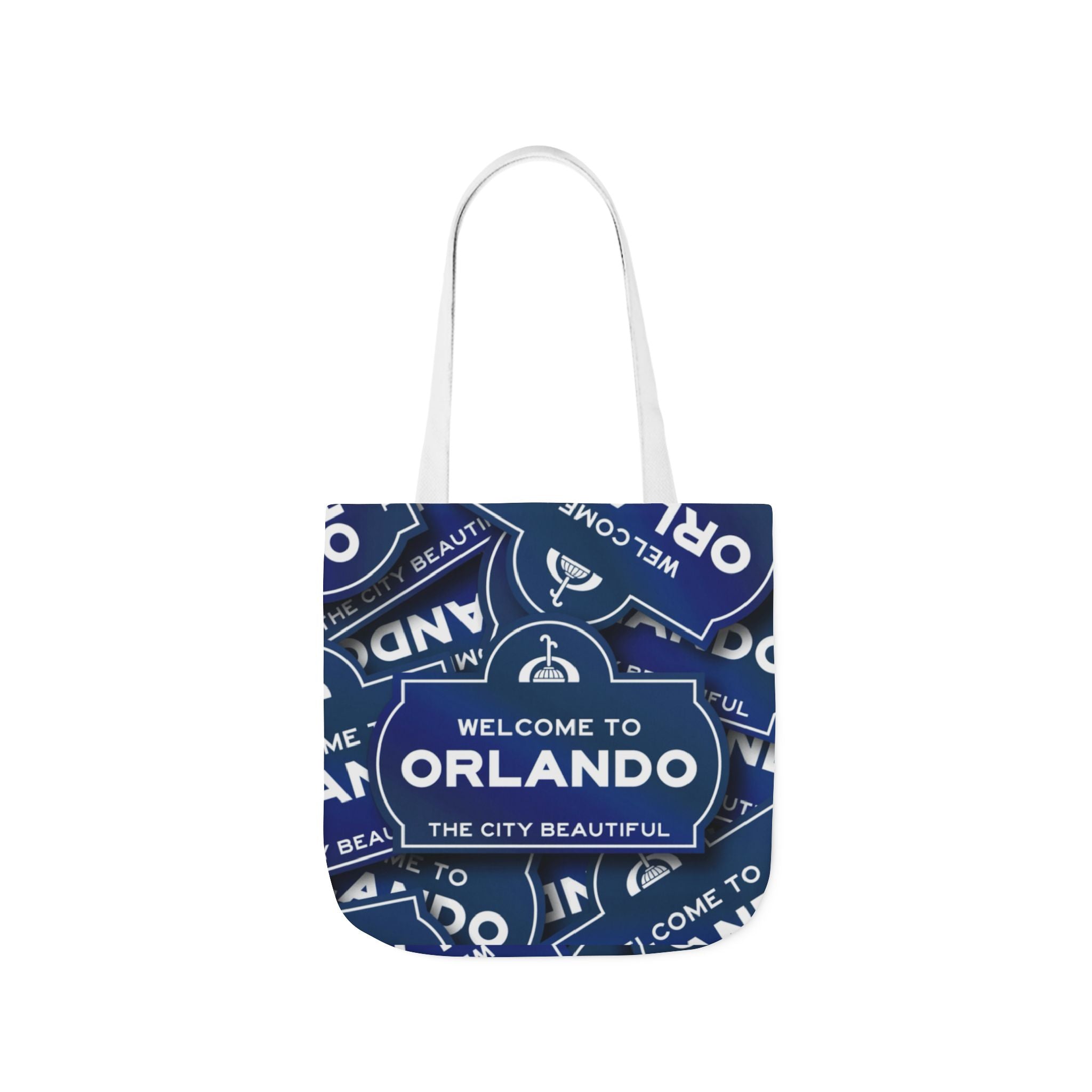 Orlando Welcome Sign Canvas Tote