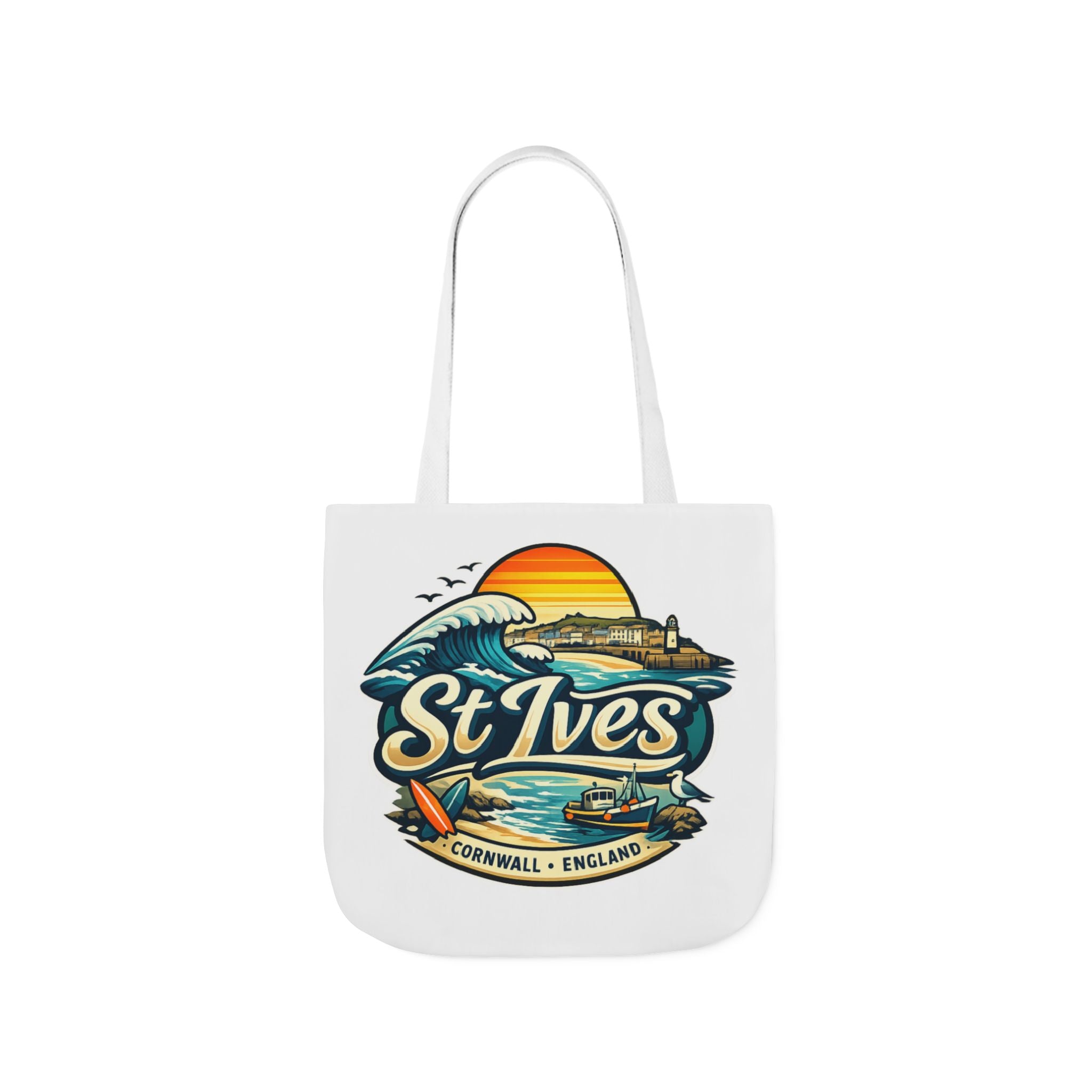 St Ives Cornwall Sunset Tote Bag