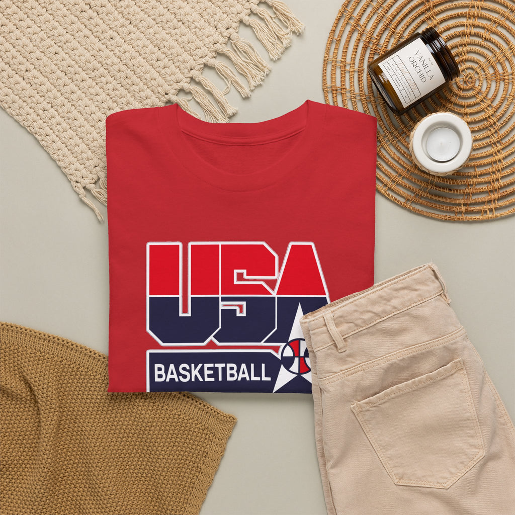 USA Basketball Patriotic Cotton T-Shirt / Tee