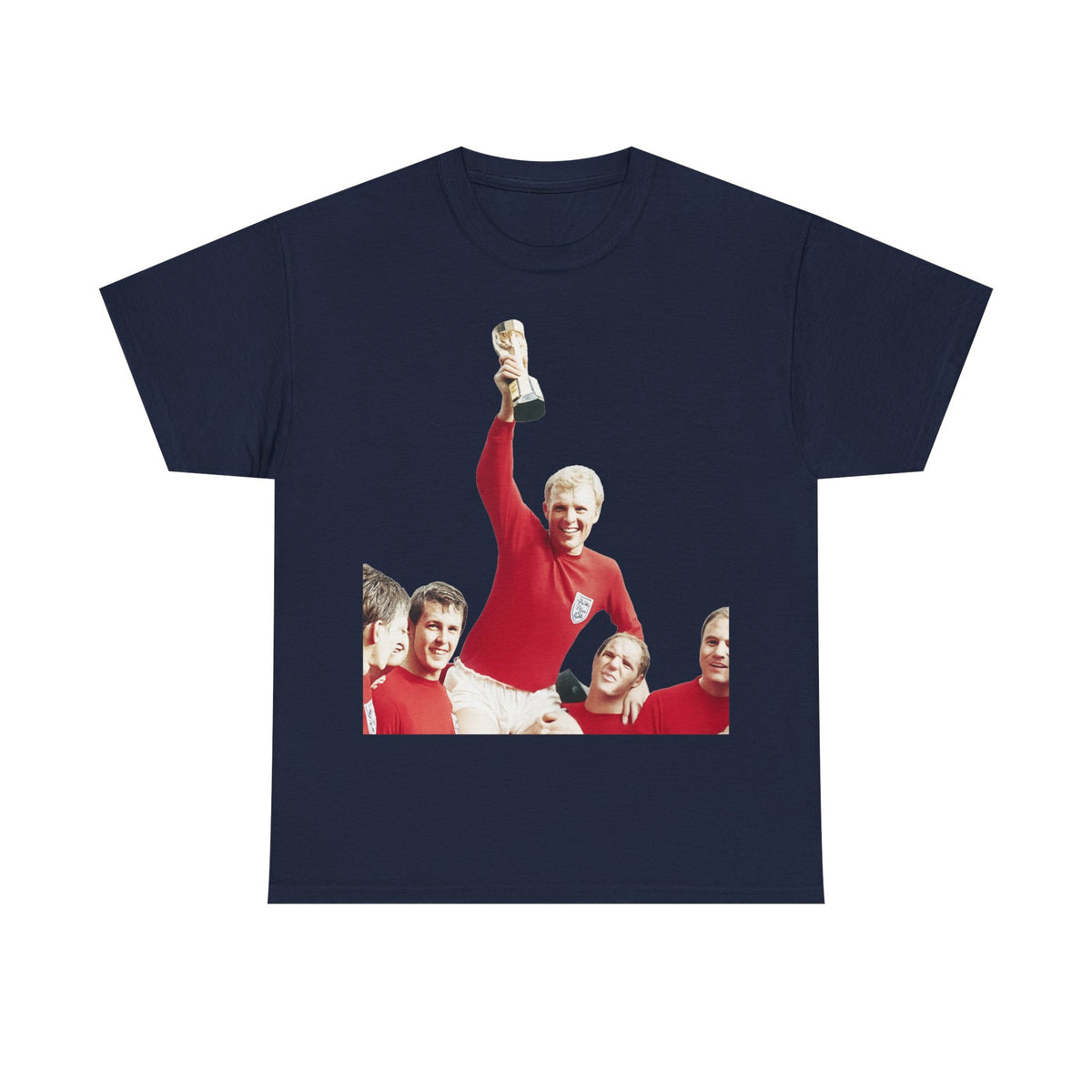 England 1966 World Cup Winners Tee — Retro Team Celebration T-Shirt