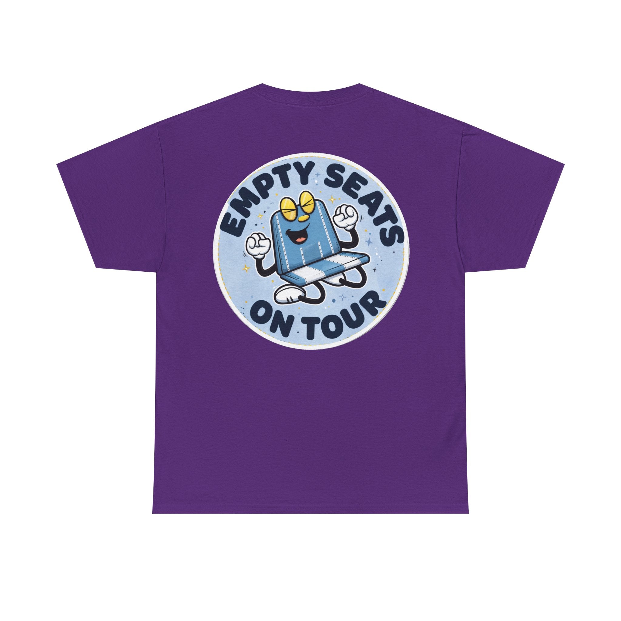 Manchester City T-Shirt — 'Empty Blue Seats On Tour' Retro Skate Graphic Tee