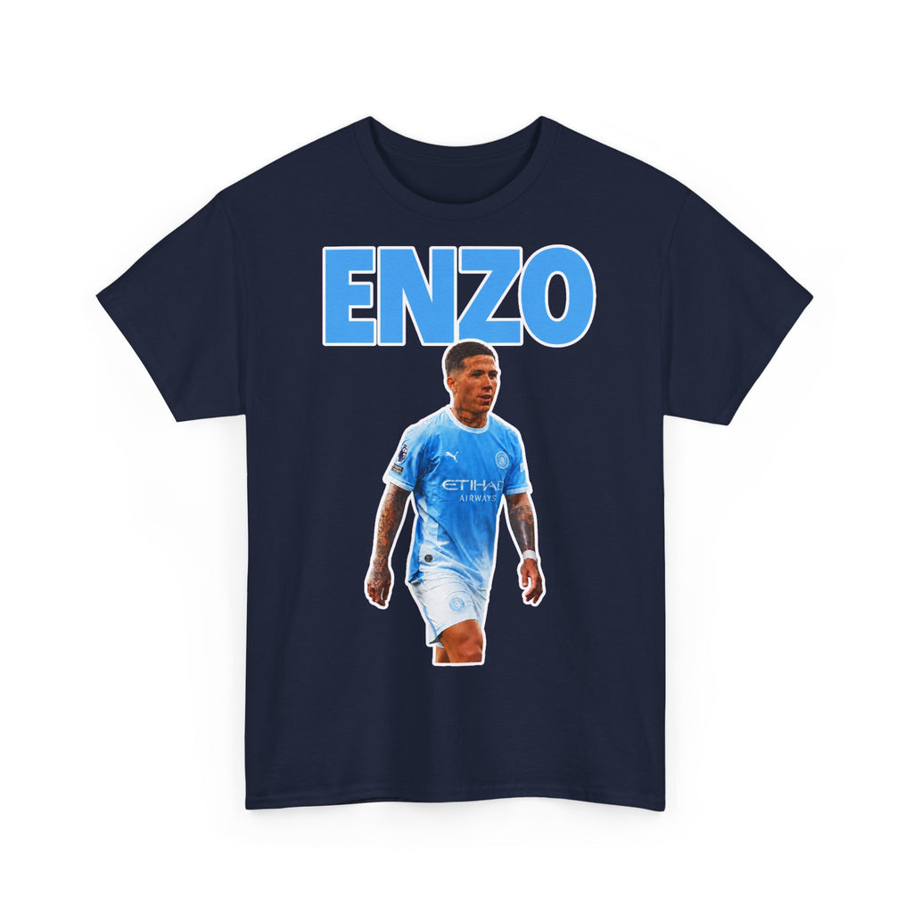 Enzo Fernandez Manchester City Inspired Cotton T-Shirt