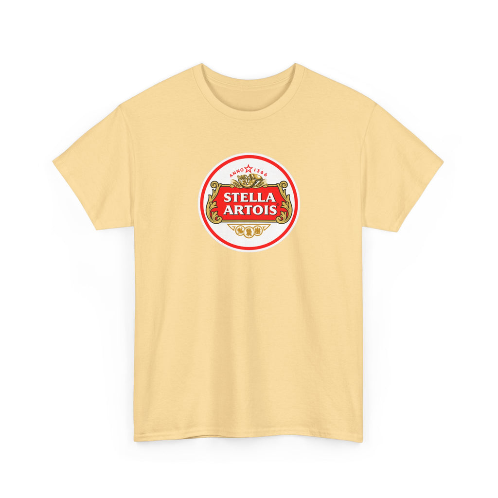 Beer Logo T-Shirt — Stella Artois Inspired Vintage Crest Tee