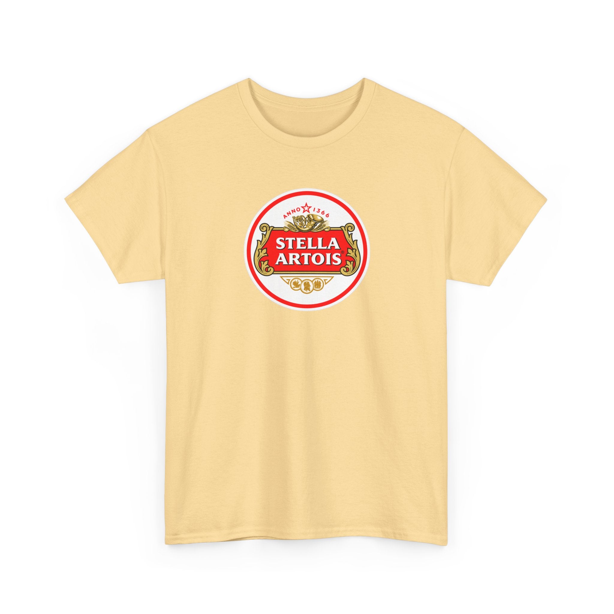 Beer Logo T-Shirt — Stella Artois Inspired Vintage Crest Tee