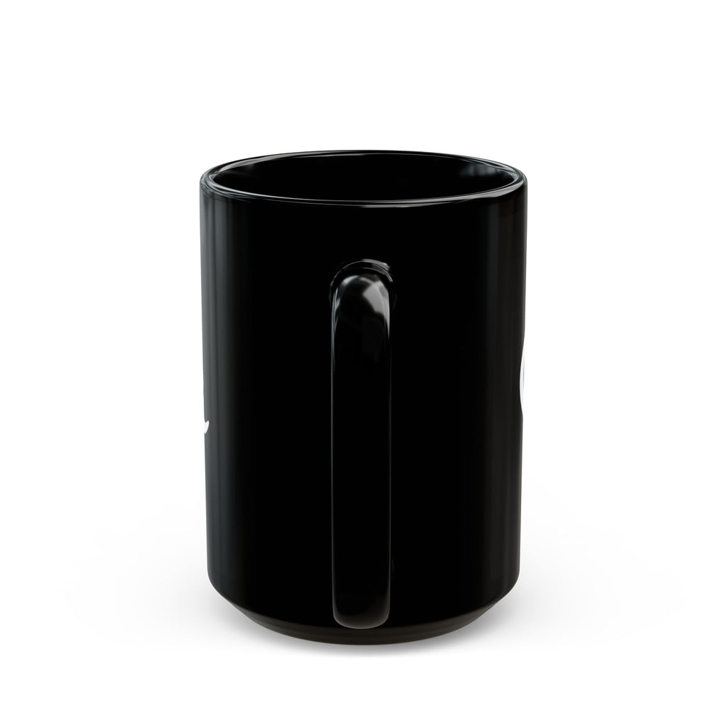 Cherki Script Black Coffee Mug – Stylish Personalized Name Mug (11oz, 15oz)